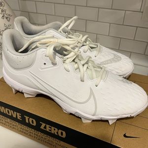 Nike Softball Cleats - molded Rubber - size 10
